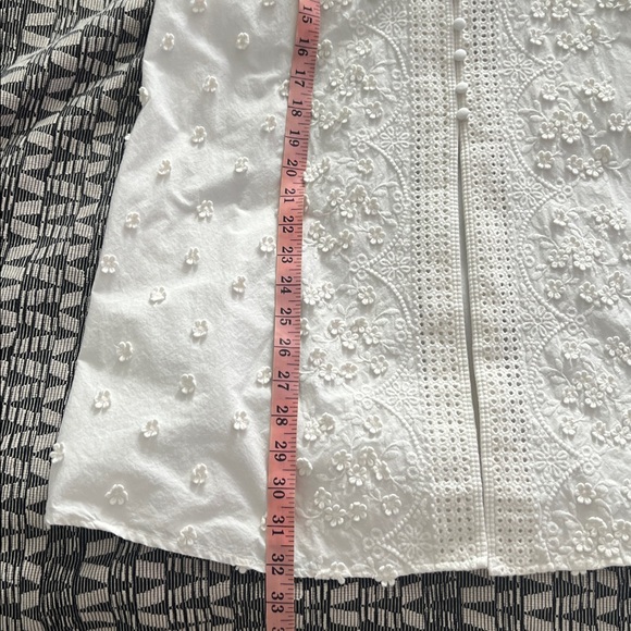 Maje White Embroidered Dress - Picture 16 of 16